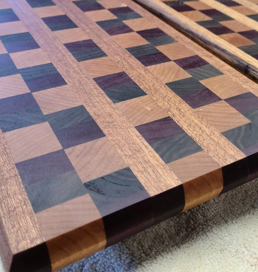 Large-grid board in the foreground, cropped from the March 2021 group photograph.